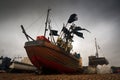 Fishing boats, Hastings, UK. Royalty Free Stock Photo