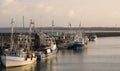 Fishing boats in Hervey Bay/Au Royalty Free Stock Photo