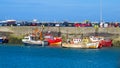 Fishing boats at Howth harbour Dublin Royalty Free Stock Photo