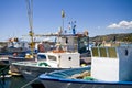 Fishing boats in italy Royalty Free Stock Photo