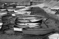 Fishing Boats at Leigh-on-Sea, Essex, England Royalty Free Stock Photo