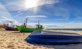 Fishing boats in Miedzyzdroje Royalty Free Stock Photo