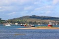 River Exe estuary Royalty Free Stock Photo