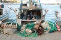 Fishing boats and nets