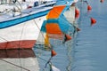 Fishing boats in Old Jaffa, Israel. Royalty Free Stock Photo