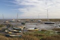 Fishing boats at Old Leigh, Essex, England