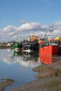 Fishing boats at Old Leigh, Leigh-on-Sea, Essex, England, United Kingdom Royalty Free Stock Photo