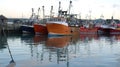 Fishing boats, Padstow, Cornwall, UK Royalty Free Stock Photo