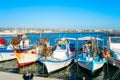 Fishing boats, Paphos harbor, Cyprus Royalty Free Stock Photo