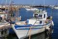 Fishing boats in Paphos Harbour Cyprus