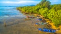 Fishing boats parkiing near Palai pier Royalty Free Stock Photo