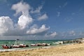 Fishing boats, Playa del Carmen