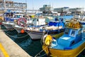Fishing boats at the port, Cyprus Royalty Free Stock Photo