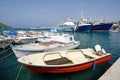 Fishing boats in the port of Vrsar Royalty Free Stock Photo