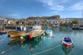 Fishing boats Puerto de Mogan Gran Canaria Spain Royalty Free Stock Photo