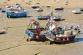 Fishing boats at Saint Ives, Cornwall, England Royalty Free Stock Photo