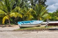 Fishing boats on the Tamarin beach