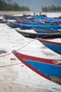 Fishing Boats Vietnam Royalty Free Stock Photo