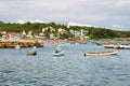 Fishing boats at Vizhinjam harbor, Kovalam, Kerala, India