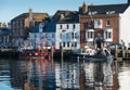 Fishing Boats in Weymouth Harbour Royalty Free Stock Photo