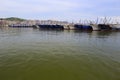 Fishing boats in wuyu pier Royalty Free Stock Photo