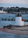 Fishing at the Brant Point Light