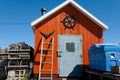 Fishing Cabin in North Rustico - Canada Royalty Free Stock Photo