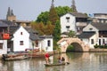 Fishing in the canal, Zhujiajiao, China