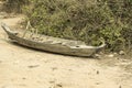 Fishing canoe near Siem Reap