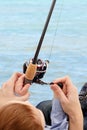 Fishing day Royalty Free Stock Photo