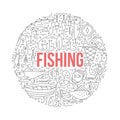 Fishing Design Template