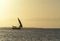 Fishing Dhow Zanzibar, Tanzania Royalty Free Stock Photo