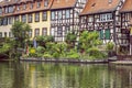 Fishing district Little Venice, Bamberg, Germany Royalty Free Stock Photo