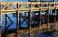 Fishing Dock on Chicot Royalty Free Stock Photo