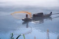 Fishing on the Dongjiang Lake