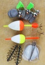 Fishing equipment Royalty Free Stock Photo