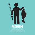 Fishing Graphic Sign