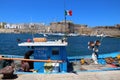 Fishing harbor of Gallipoli, Italy