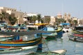 Fishing harbor of Marsaxlokk, Malta