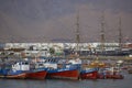 Fishing harbour of Iquique, Chile