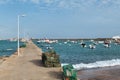 The port of Sagres, Portugal Royalty Free Stock Photo