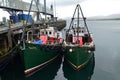 Fishing harbour of Stromness, the second-most populous town in Mainland Orkney, Scotland Royalty Free Stock Photo