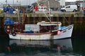 Fishing harbour of Stromness, the second-most populous town in Mainland Orkney, Scotland Royalty Free Stock Photo