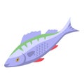 Fishing hobby icon isometric vector. Fisherman activity