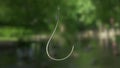 Fishing hook without barb Royalty Free Stock Photo