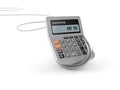 Fishing hook with calculator