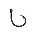 Fishing hook icon, hook icon