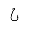 Fishing hook icon vector illustration Royalty Free Stock Photo