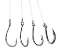 Fishing Hooks isolated with Clipping Paths Royalty Free Stock Photo
