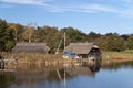 Fishing hut Royalty Free Stock Photo